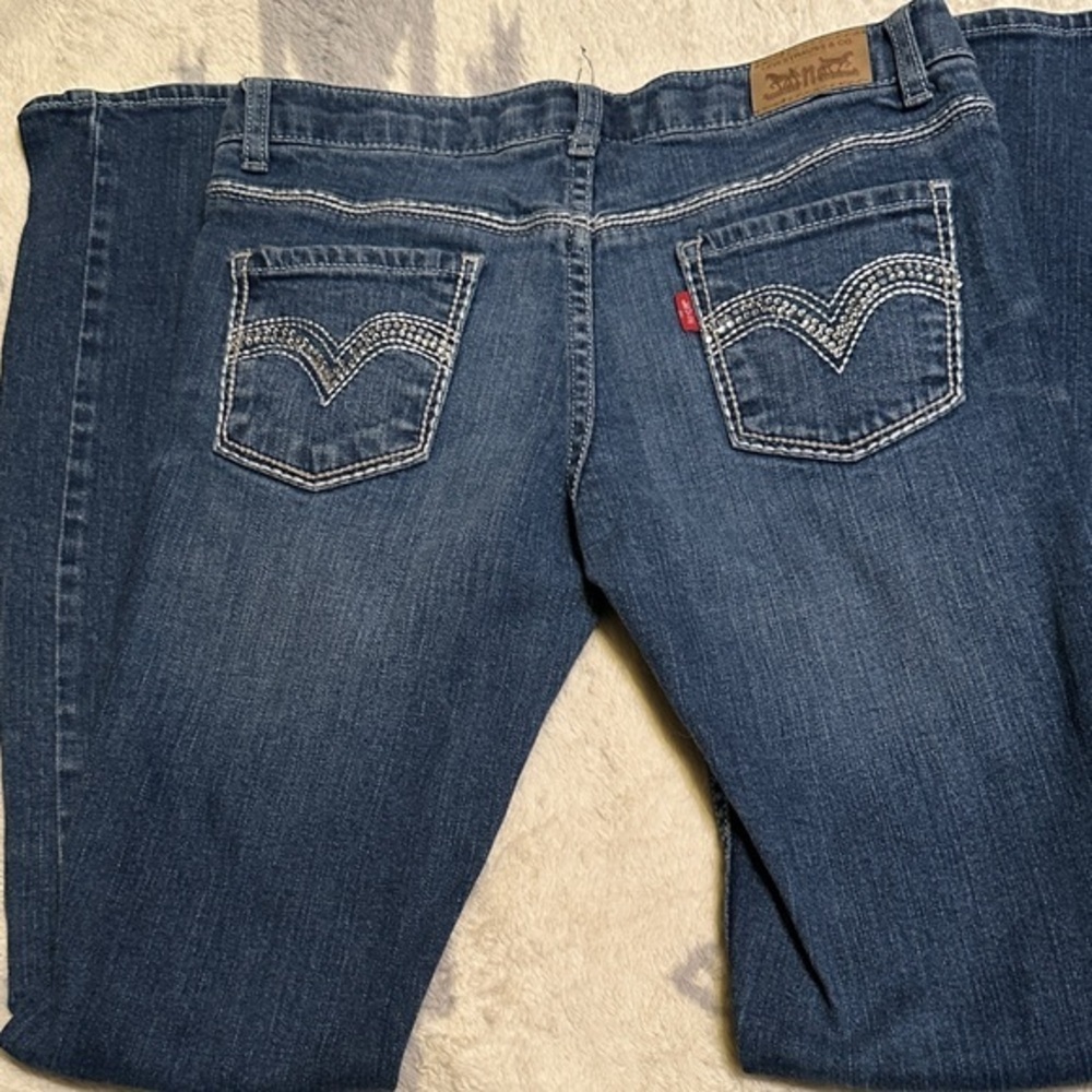 Levi's girls Blue Denim Jeans size 12